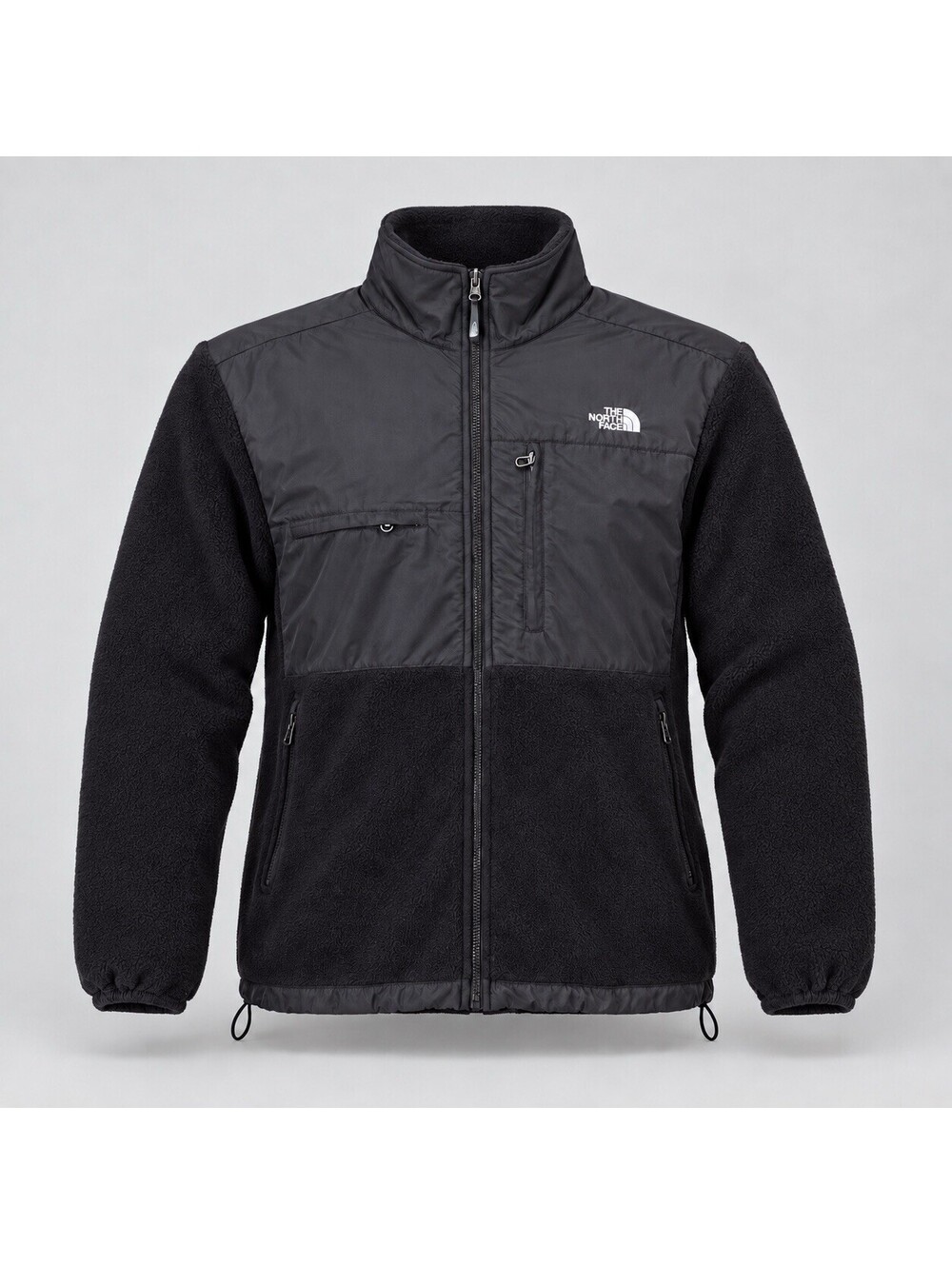 Vintage 90s The North Face Denali Fleece Jacket Mens XXL Black USA Made